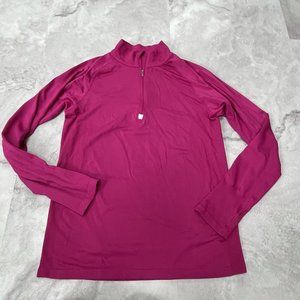 C9 Champion Women’s Active Jacket Duo Dry Thumbholes Large Workout Hot Pink‎